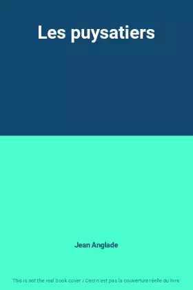Couverture du produit · Les puysatiers