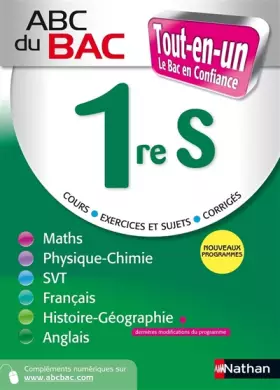 Couverture du produit · ABC du BAC Tout-en-un 1re S