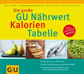 Couverture du produit · Die große GU Nährwert-Kalorien-Tabelle 2012/13