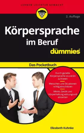 Couverture du produit · Körpersprache im Beruf für Dummies Das Pocketbuch