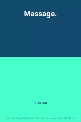 Couverture du produit · Massage.