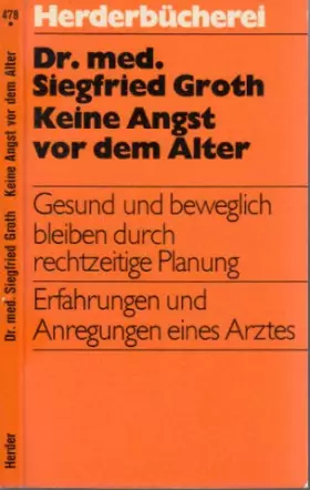 Couverture du produit · Keine Angst vor dem Alter.