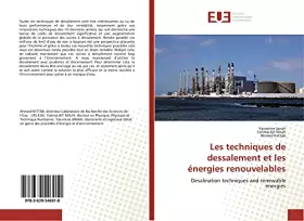 Couverture du produit · Les techniques de dessalement et les énergies renouvelables: Desalination techniques and renewable energies