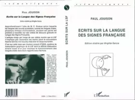 Couverture du produit · Ecrits sur la langue des signes français