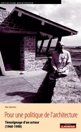 Couverture du produit · Pour une politique de l'architecture