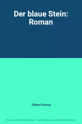 Couverture du produit · Der blaue Stein: Roman