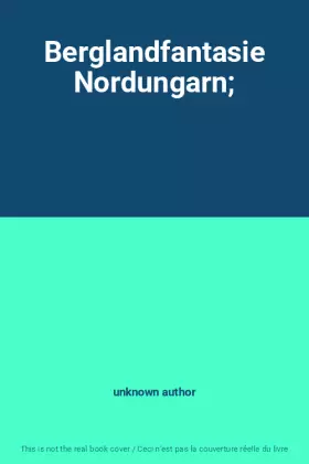 Couverture du produit · Berglandfantasie Nordungarn