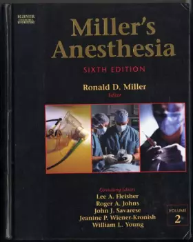 Couverture du produit · Miller's Anesthesia