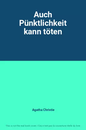 Couverture du produit · Auch Pünktlichkeit kann töten