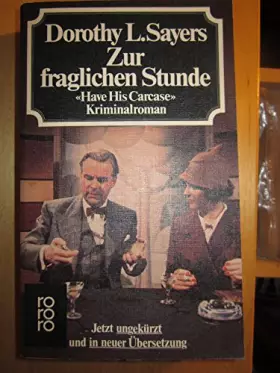 Couverture du produit · Zur fraglichen Stunde (rororo: Rowohlts Rotations Romane)