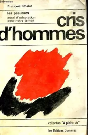 Couverture du produit · CRIS D'HOMMES