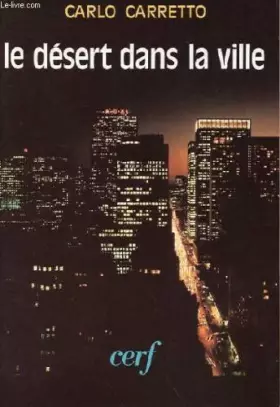 Couverture du produit · Le désert dans la ville