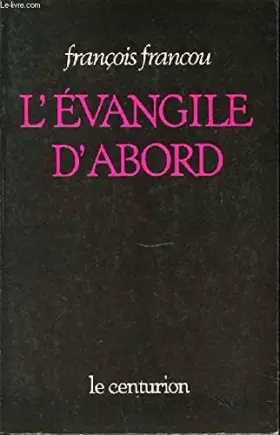 Couverture du produit · L'Evangile d'abord