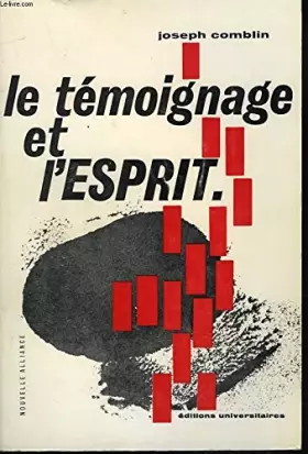 Couverture du produit · Le témoignage de l'esprit