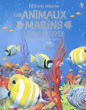 Couverture du produit · ANIMAUX MARINS LIVRE PUZZLE
