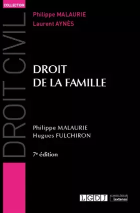 Couverture du produit · Droit de la famille (2020)