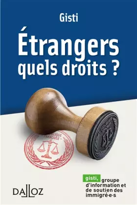 Couverture du produit · Étrangers. Quels droits ? - 1ère édition