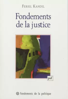 Couverture du produit · Fondements de la justice