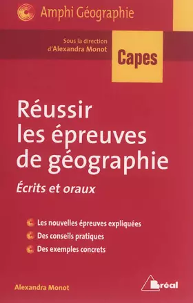 Couverture du produit · La géographie - Réussir les épreuves écrites et orales