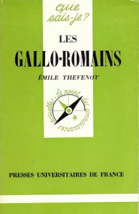 Couverture du produit · Les Gallo-romains (Que sais-je)