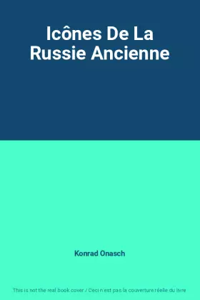 Couverture du produit · Icônes De La Russie Ancienne