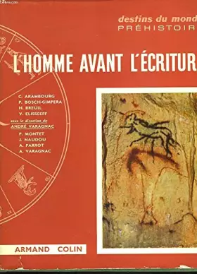 Couverture du produit · L'HOMME AVANT L'ECRITURE