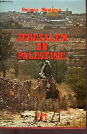 Couverture du produit · Jerusalem en palestine.