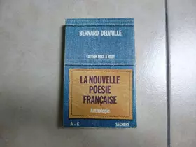 Couverture du produit · La nouvelle poesie francaise anthologie edition mise a jour
