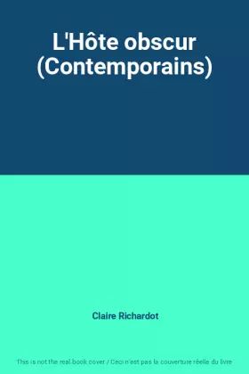 Couverture du produit · L'Hôte obscur (Contemporains)