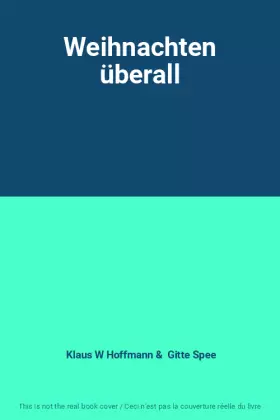 Couverture du produit · Weihnachten überall