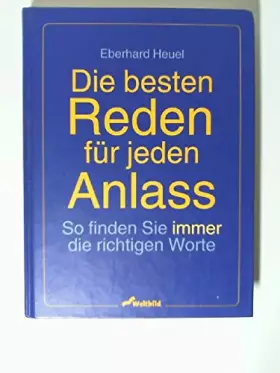 Couverture du produit · Die besten Reden für jeden Anlass