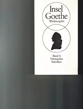 Couverture du produit · Werkausgabe Band 6 Vermischte Schriften