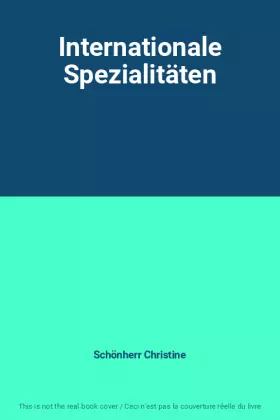 Couverture du produit · Internationale Spezialitäten