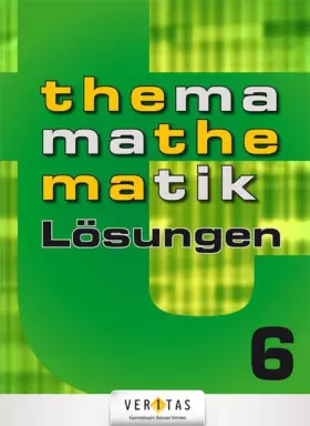 Couverture du produit · Thema Mathematik 6. Lösungen