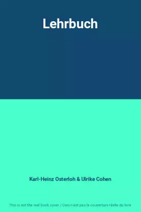 Couverture du produit · Lehrbuch