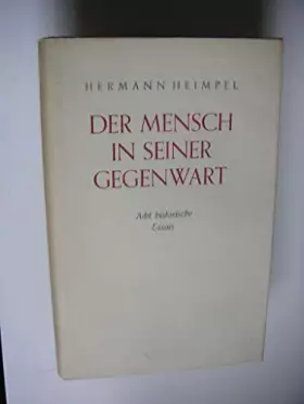 Couverture du produit · Der Mensch in seiner Gegenwart.