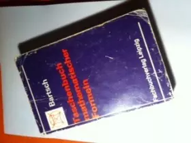 Couverture du produit · Taschenbuch mathematischer Formeln. Ein wertvoller Helfer für Studium und Praxis