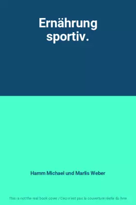Couverture du produit · Ernährung sportiv.