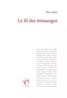Couverture du produit · Le Fil des missangas