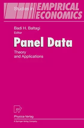 Couverture du produit · Panel Data: Theory and Applications (Studies in Empirical Economics)