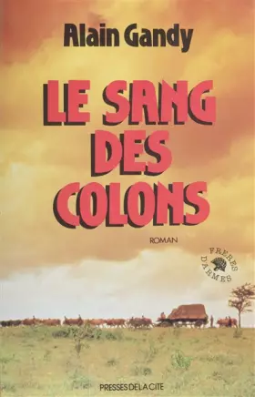 Couverture du produit · Le Sang des colons