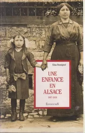 Couverture du produit · Une enfance en alsace