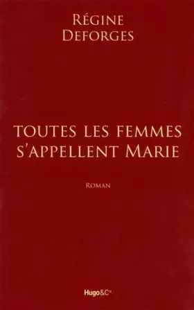 Couverture du produit · TTES FEMMES S'APPELLENT MARIE