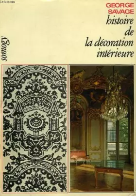 Couverture du produit · Histoire de la decoration interieure