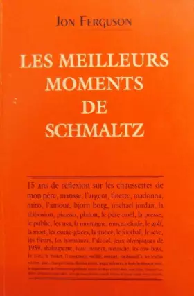 Couverture du produit · Les meilleurs moments de Schmaltz