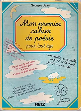 Couverture du produit · Mon premier cahier de poesie / pour tout age