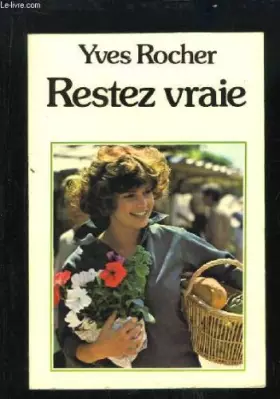 Couverture du produit · Restez vraie