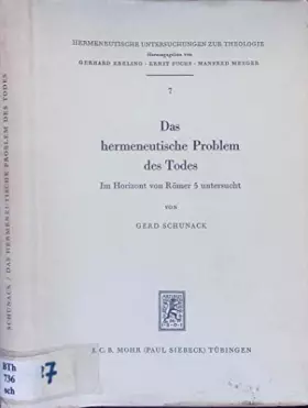 Couverture du produit · Meditationen über den Römerbrief.