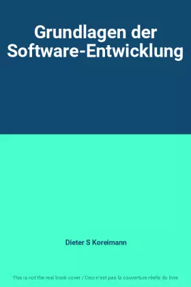 Couverture du produit · Grundlagen der Software-Entwicklung