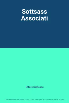 Couverture du produit · Sottsass Associati
